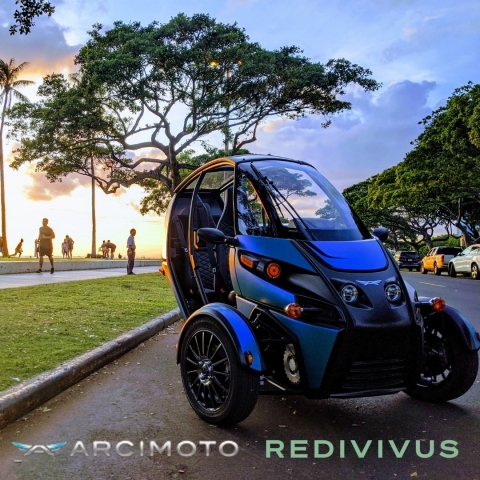 Arcimoto and Redivivus launch battery recycling partnership (Photo by Arcimoto)